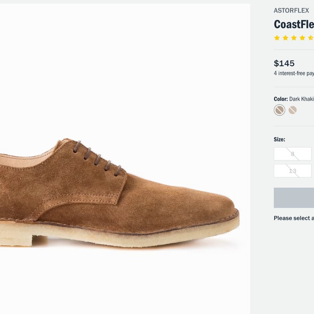 Astorflex Favorites Icon CoastFlex  in Dark Khaki size 11